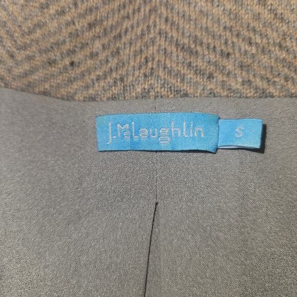 J. Mclaughlin 100% Cashmere Snap Down Lined Cardigan Sweater Size Small - Picture 6 of 7